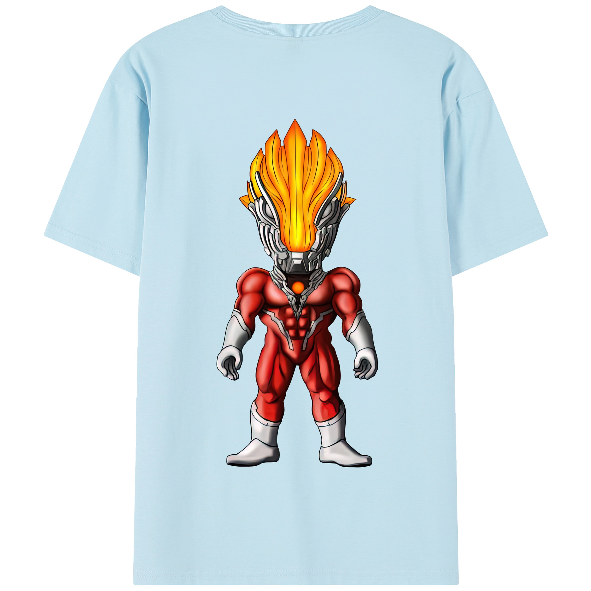 （画像用） ウルトラマン Ultraman 綿100％半袖Tシャツ（背面プリント）